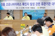 김 지사, ‘신종 코로나’ 확산 방지 유관기관 대책 논의