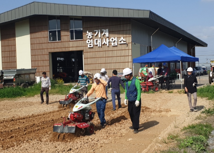 광주광역시농업기술센터, 농기계임대 확대 운영