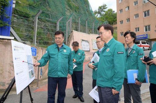 광주광역시, 급경사지 재난사고 대비 합동점검